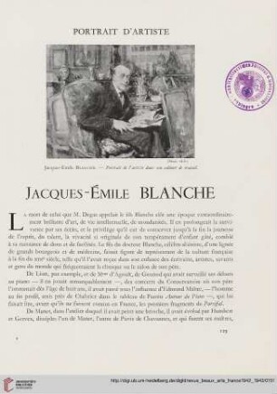 Jacques-Émile Blanche