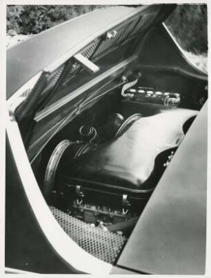 Boxermotor des Sportwagens "VW-Porsche 914 / 6" der Porsche KG und der Volkswagen AG