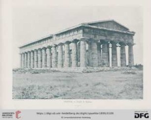 Paestum.- Temple de Neptune
