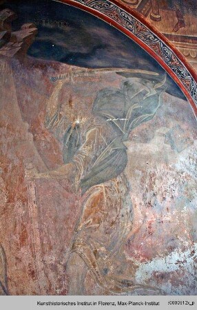 Die Ausmalung der Saalkirche : Der Zyklus des Heiligen Georg : Die Enthauptung des Heiligen Georg