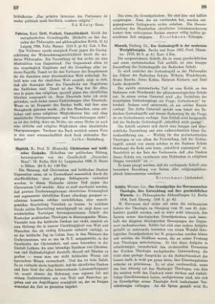 58-59 [Rezension] Schütz, Werner, Das Grundgefüge der Herrmannschen Theologie