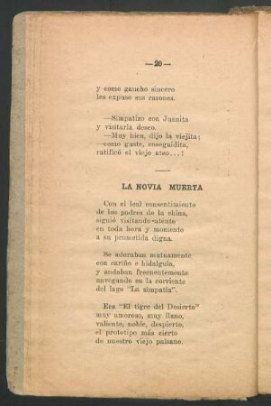 La novia muerta