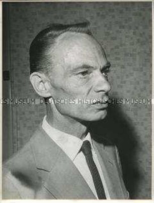 Betreuer des wegen Doppelmordes angeklagten Dietrich Derz im Schwurgericht Berlin-Moabit