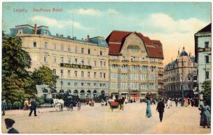 Leipzig. Kaufhaus Brühl