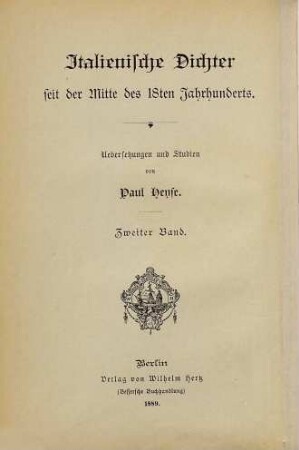Gedichte und Prosaschriften