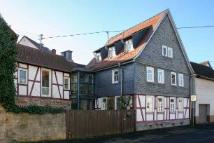 Fachwerkwohnhaus; Ranstadt, Untergasse 3, Untergasse 5