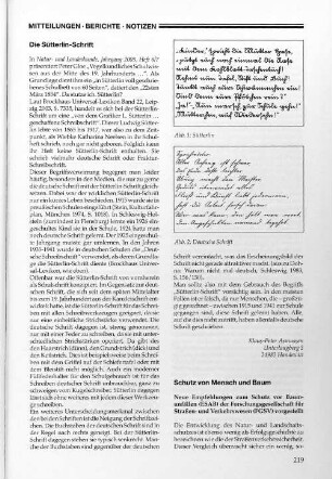 Mitteilungen. Berichte. Notizen.