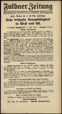 Ausgabe vom Montag, den 03. Juli 1916.
