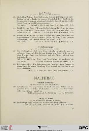 Nachtrag (Nr. 159-162)