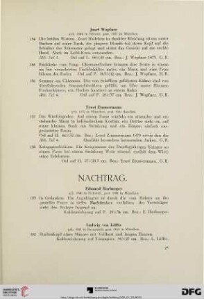 Nachtrag (Nr. 159-162)