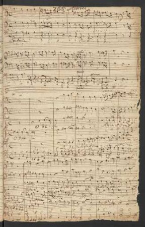 O Jesu Alpha et Omega; V (3), strings, bc; a-Moll