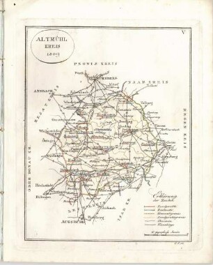 Altmühl-Kreis : 1809