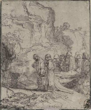Christus, zu Grabe getragen