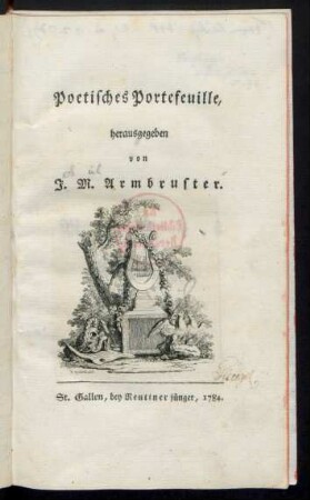 Poetisches Portefeuille