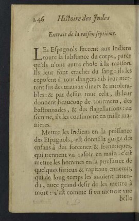 Extrait de la raison septième.
