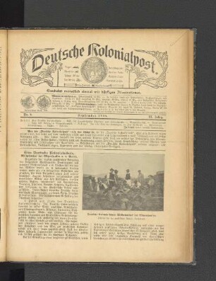 Eine Deutsche Kolonialschule.