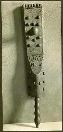 Museum: Mangbrett, 19. Jh.