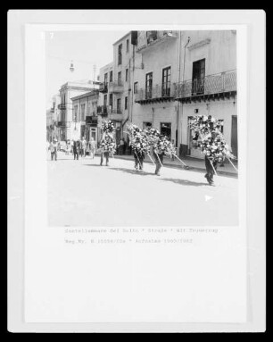Trauerzug in Castellammare del Golfo