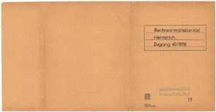 Wirtschaftsgruppe Beherbergungsgewerbe - Treuhandschaft