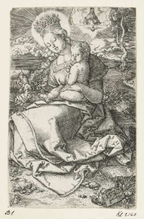 Madonna mit Krone