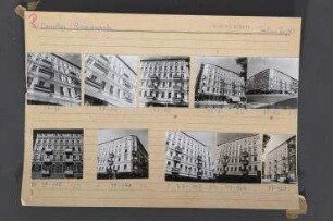 Straßenansichten. Berlin, Prenzlauer Berg, Dunckerstraße/Raumerstraße