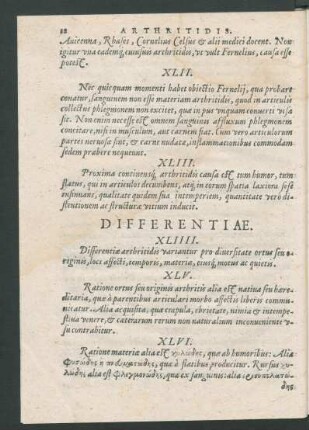 Differentiae.