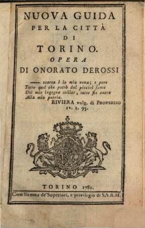 Nuova guida per la città di Torino