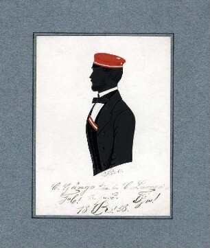 Bildnis von Christian Gänge (1832-1909)