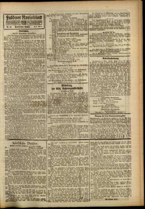 Zweite Ausgabe vom Samstag, den 08. Februar 1919.