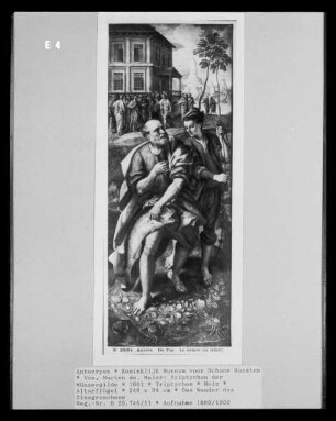 Triptychon der Münzergilde — Das Wunder des Zinsgroschens