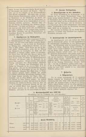 IV. Soziale Gesetzgebung.