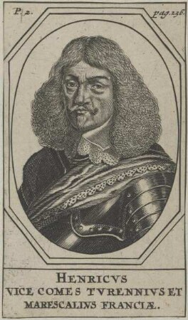 Bildnis des Henricus Turennius