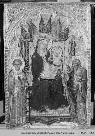 Thronende Madonna mit den Heiligen Laurentius und Andreas