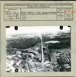 Essen, Zeche Langenbrahm, Zeche
