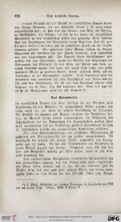 Das Kriegswesen