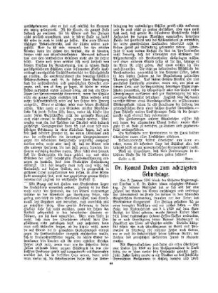 Dr. Konrad Duden zum achtzigsten Geburtstage