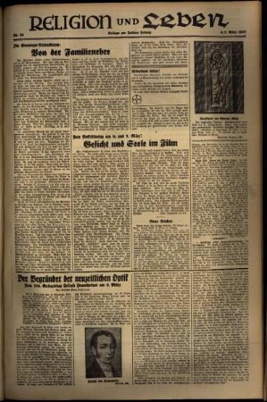 Dritte Ausgabe vom Samstag, den 06. März 1937.