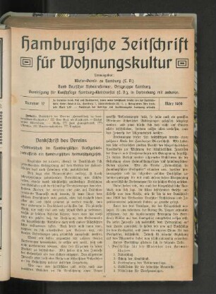 Nummer 12 März 1909