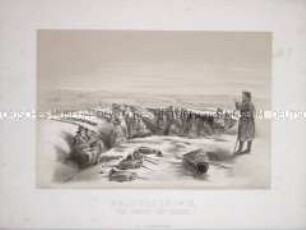 Feldwache Nr. III vor Choisy und Thiais - aus "Erinnerungsblätter 1870/1871"