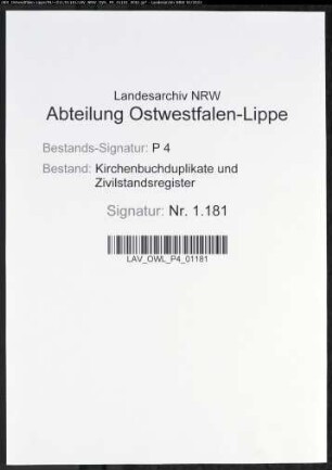 Kirchenbuchduplikat der katholischen Gemeinde Amt Attendorn (GHT 1836-1853). (Gemeinde: Elspe, Amt Attendorn)