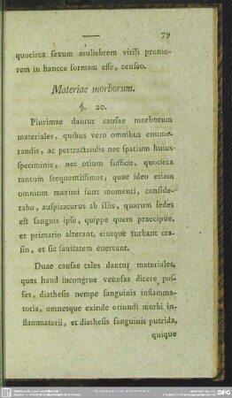 Materiae morborum