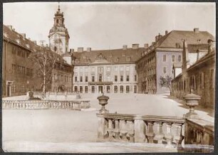 Rudolstadt. Schlosshof der Heidecksburg