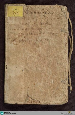 De maleficis - Cod. Ettenheim-Münster 376 : Collectanea; [Anweisungen für den klösterlichen Confessarius im Hexenprozess]