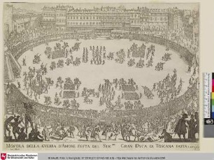 [Theatervorstellung; Les Quadrilles dans l'amphithéâtre]