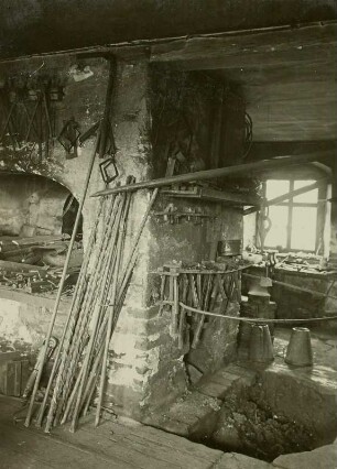 Kleinvoigtsberg, Bergschmiede der Grube Alte Hoffnung Gottes