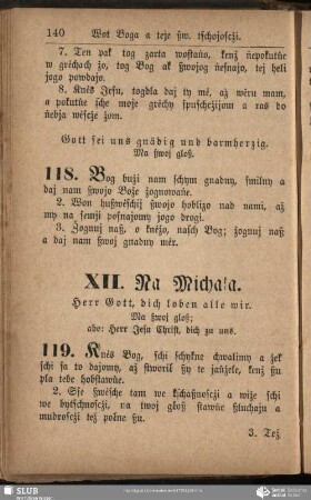 XII. Na Michala