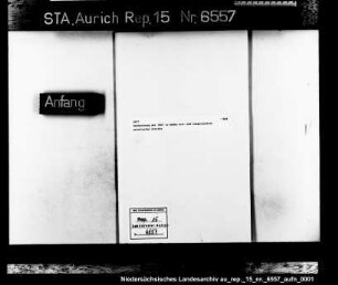 Nachweisung der 1867 in Emden ein- und ausgelaufenen preußischen Schiffe