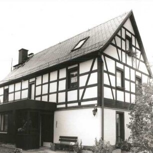 Reichenbach-Cunsdorf (Vogtland), Klein Polen 19. Zweiseithof (um 1850). Wohnstallhaus