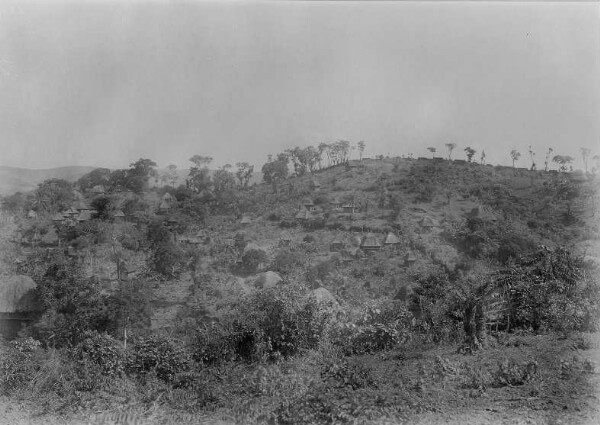 Landscape with settlement