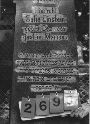 Grabstein 269 [Hahn S. 61 Grab-Nr. 175]: Grabstein 269B [Hahn S. 61 Grab-Nr. 175]
